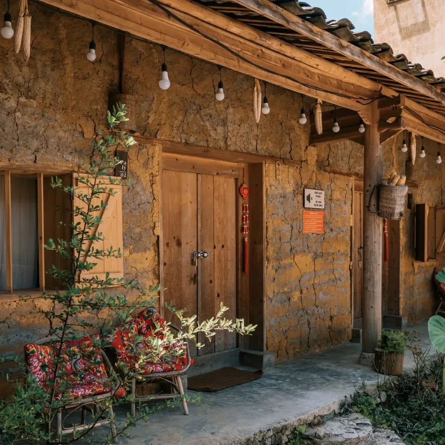 Lối vào homestay